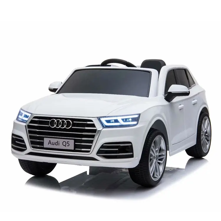 Лицензированная Лицензионная супер игрушка Audi Q5 популярная модель полицейской силовой машины электрическая поездка на 12 В игрушечные автомобили для детей