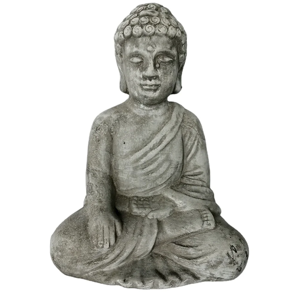 Wholesale handicrafts buddha statue cement buddha figurine sculpture