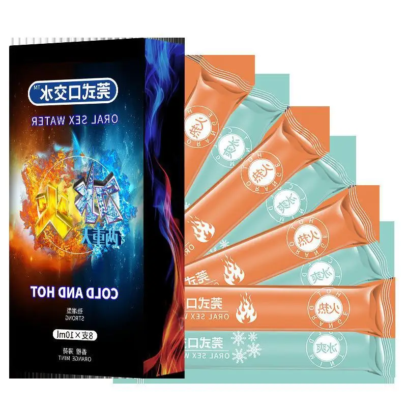 B110201 10ml Peach Strawberry Orange Mint Cold Hot Oral Sex Water