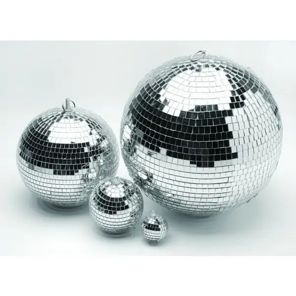 Hot Sale 2024 Large Hanging Party Ornaments Glass Mirror Disco Ball Stage Party Decorations 12 Inch Mirror Ball