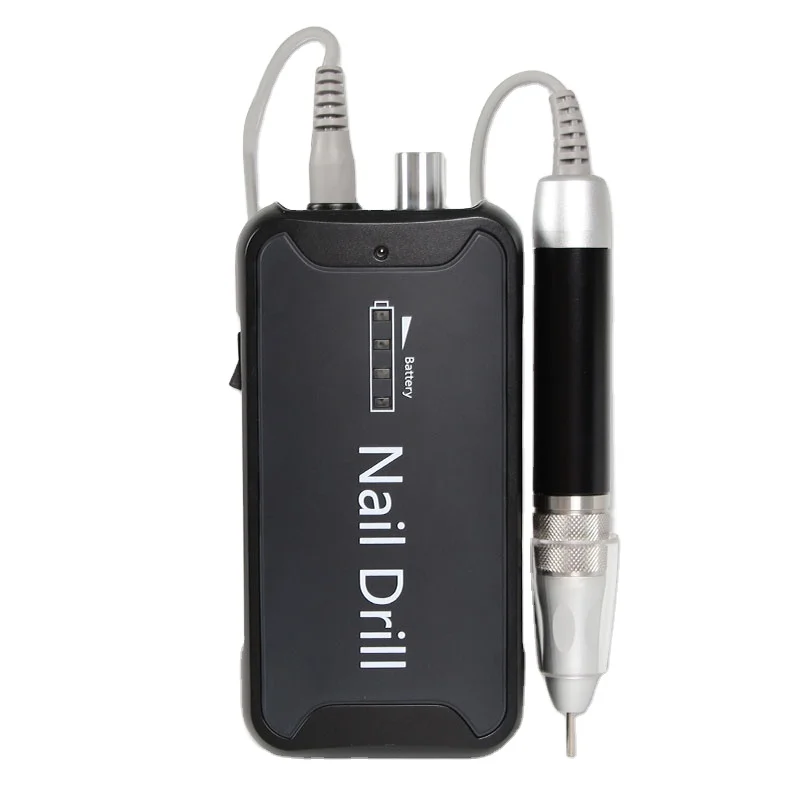 Сильный 90 оптовая продажа наконечник портативный перезаряжаемые 35000 об/мин для удаления лака для ногтей 0-35000 об/мин AU EU/US/UK 24 Вт Электрический Фрезер для ногтей, сверлильный