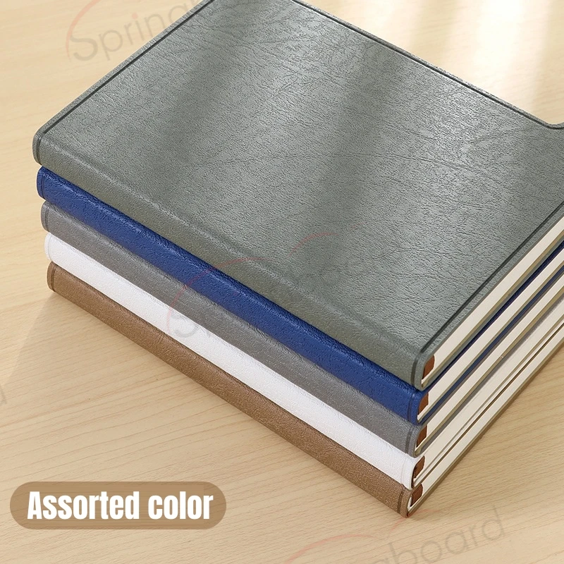 A5 B5 Business Notebook with Pen Holder Customization with Logo Assorted Cover Materials and Designs