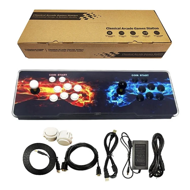 
Pandora box 3D Built-in PSP/N64/PS/DC games Perfect 3D experience 6800 games TOP arcade console 