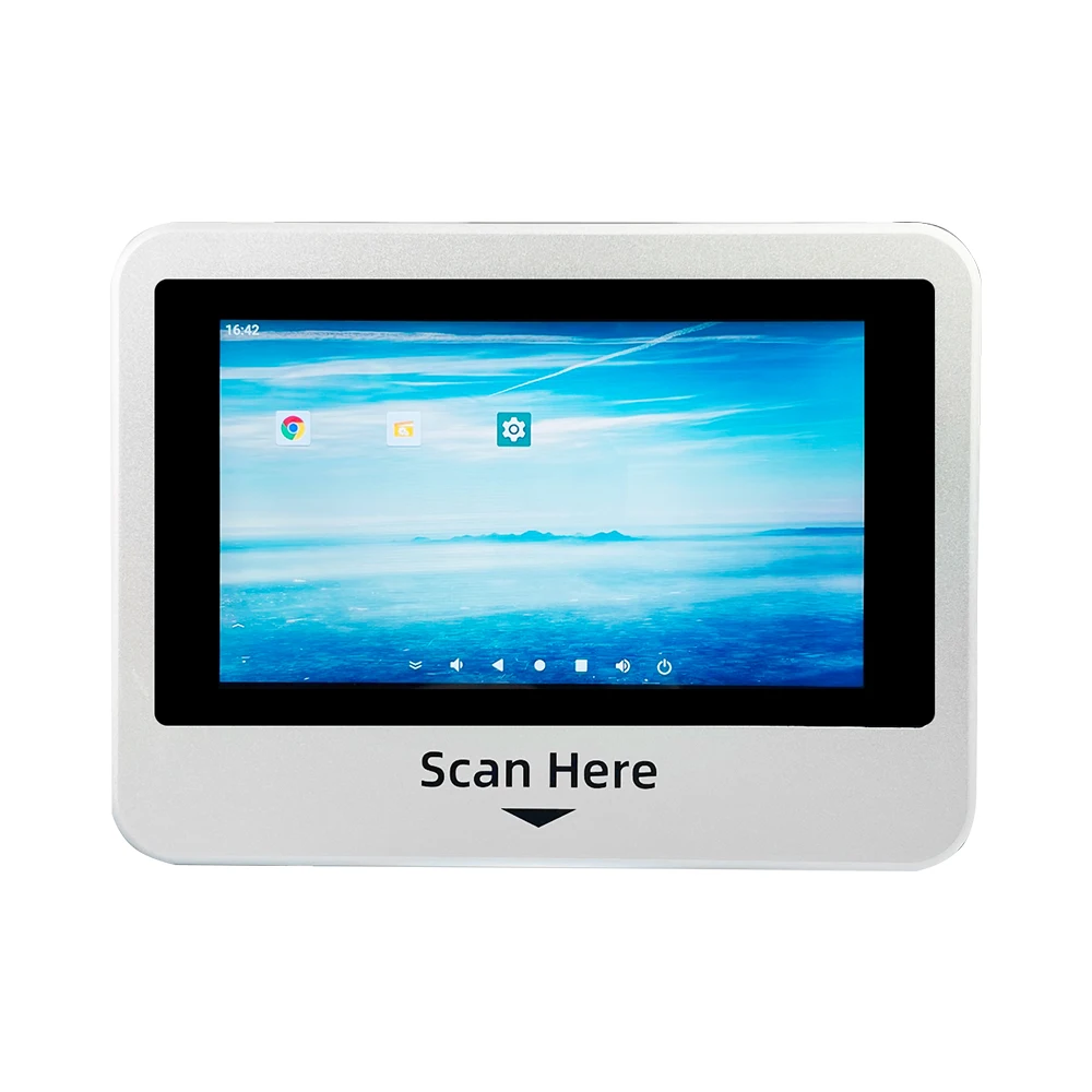 5 inch Android 2D QR Barcode Scanner Kiosk Payment Terminal Grocery Price Checker for Supermarket ER200
