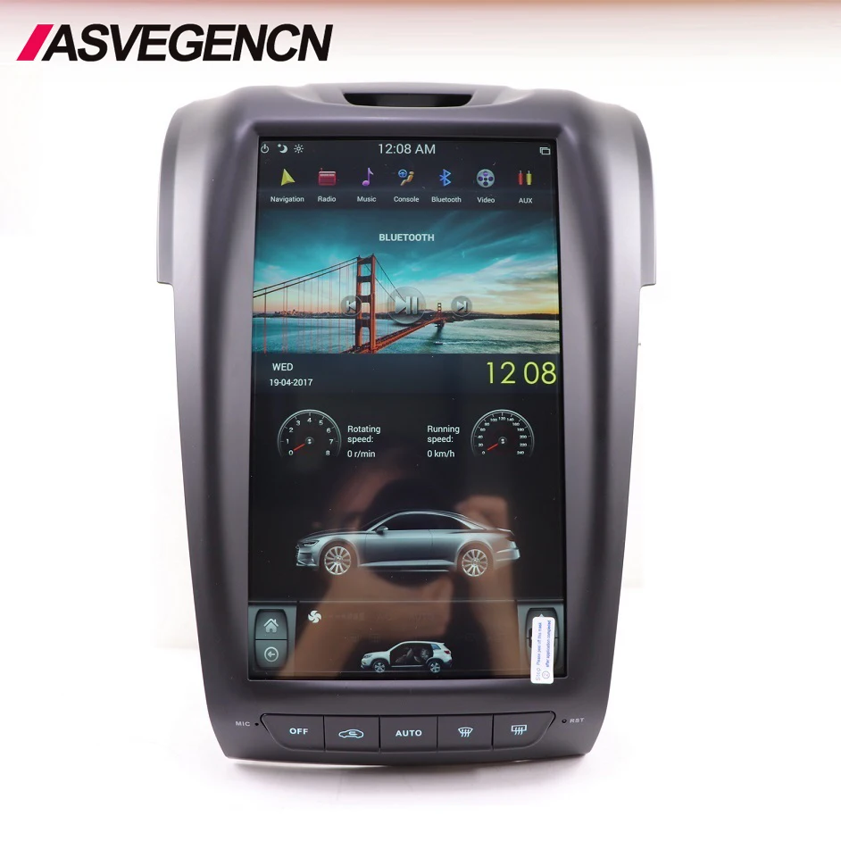  Оптовая продажа DVD-плеер в стиле Tesla для автомобиля Android с Wifi BT Playstore Isuzu DMax 15-18 Dmux Rancher