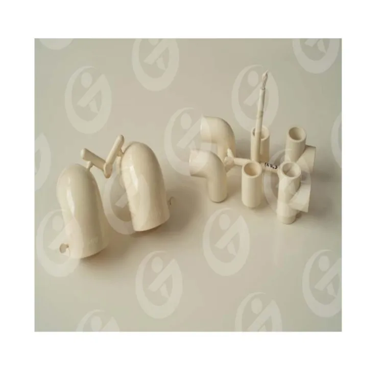 Good quality white hot&cold CPVC round rigid plastic pipe