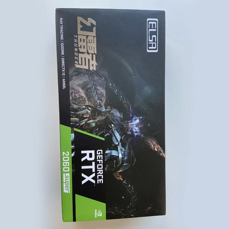  Игровая графическая карта RTX 2060 SUPER 8G GDDR6 два вентилятора 25 Вт/120