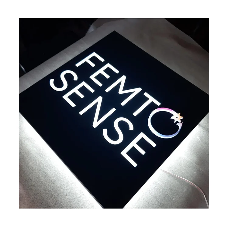 High Quality Office Wall Decor Outdoor Logo Sign Decor 3D Custom Logo Plaques Business Logo Wall Sign