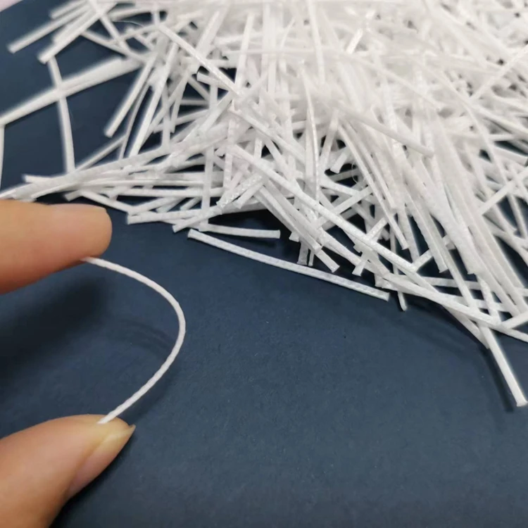100% High Strength Construction PP Macro Fiber Filament White Polypropylene Synthetic Fiber