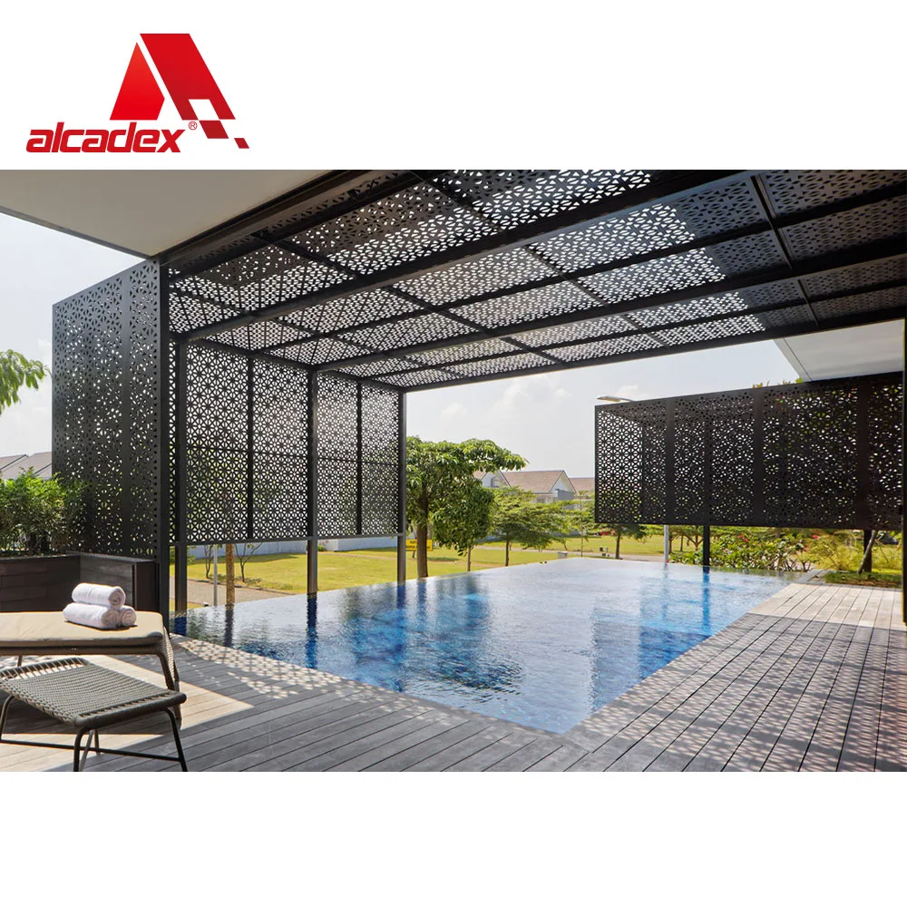 Plate 3d ventilated exterior decoration external cladding veneer aluminum facade panel accessories and curtain walls