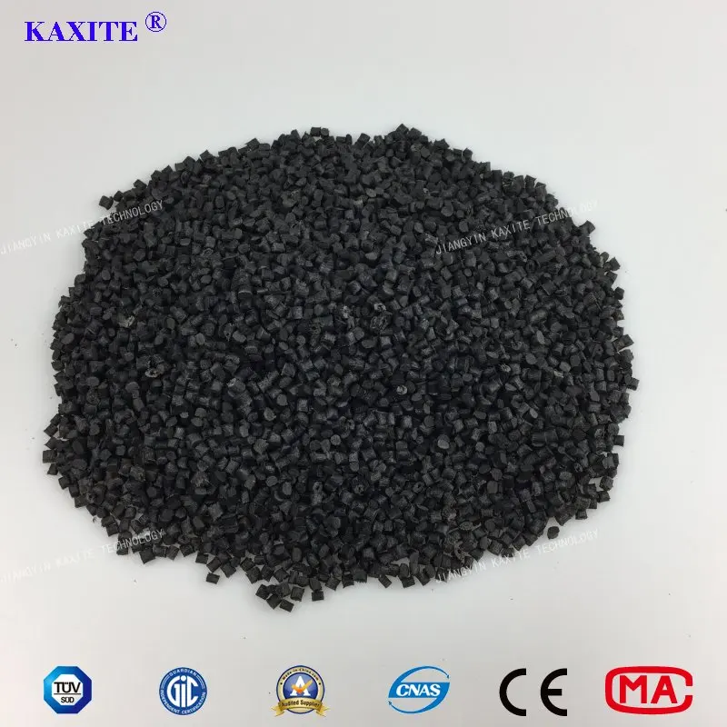High Strength Shock Resistance PA66 Granules Black Plastic Injection Parts PA66 Granules