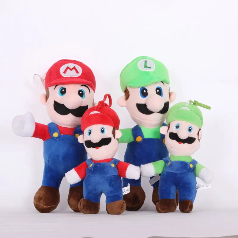 Cartoon Plush Mario Soft Plushie Cute Anime Plush Stuffed Dolls Kawaii Stuffed Mario Bros Plush