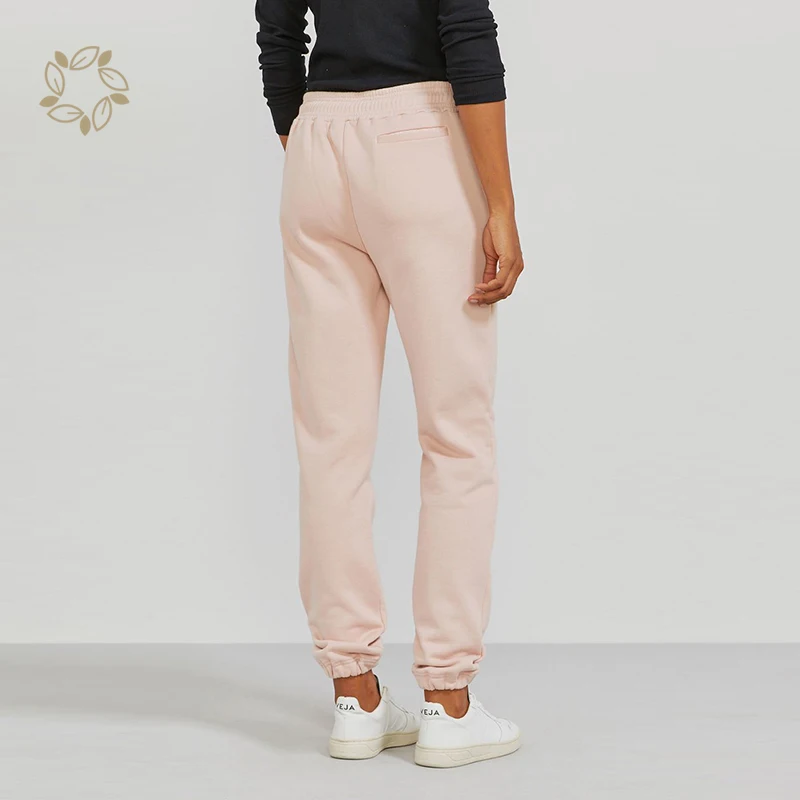 Organic Cotton Women Sweatpants Sustainable Jogger Pants For Women Eco Friendly Fit Sweatpants