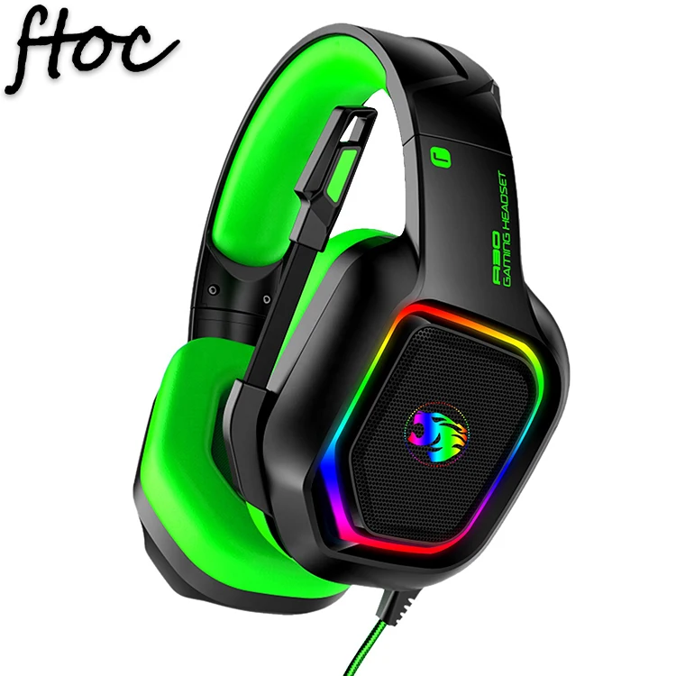 Высококачественные спортивные игровые компьютерные проводные наушники OEM с разъемом 3,5 мм, проводные Игровые наушники, наушники для игр