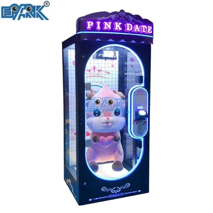 Coin Operated Game Machine Pink Date Cut Gift Game Arcade Machine Claw Machines