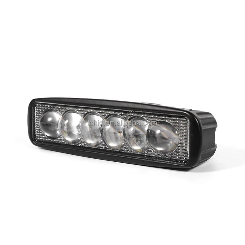 OEM LED Driving Light 6 inch 18W LED Work Light bar for Tractor Truck 12v 24v 4x4 18W off-road SUV UTV ATV