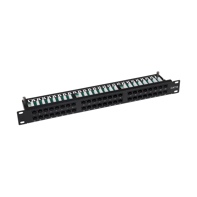  Заводская цена от производителя патч-панель UTP Cat5e 1U 19 дюймов 24