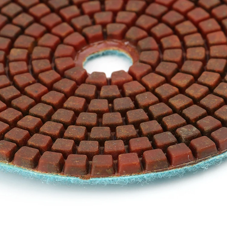 Manufacturer Price diamond floor grinding plate 5 inch marble polishing pads