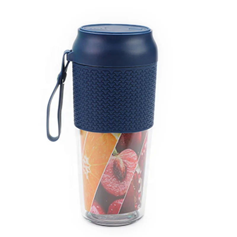  Portable Blender 300 ml Travel Bottle Rechargeable Smoothie