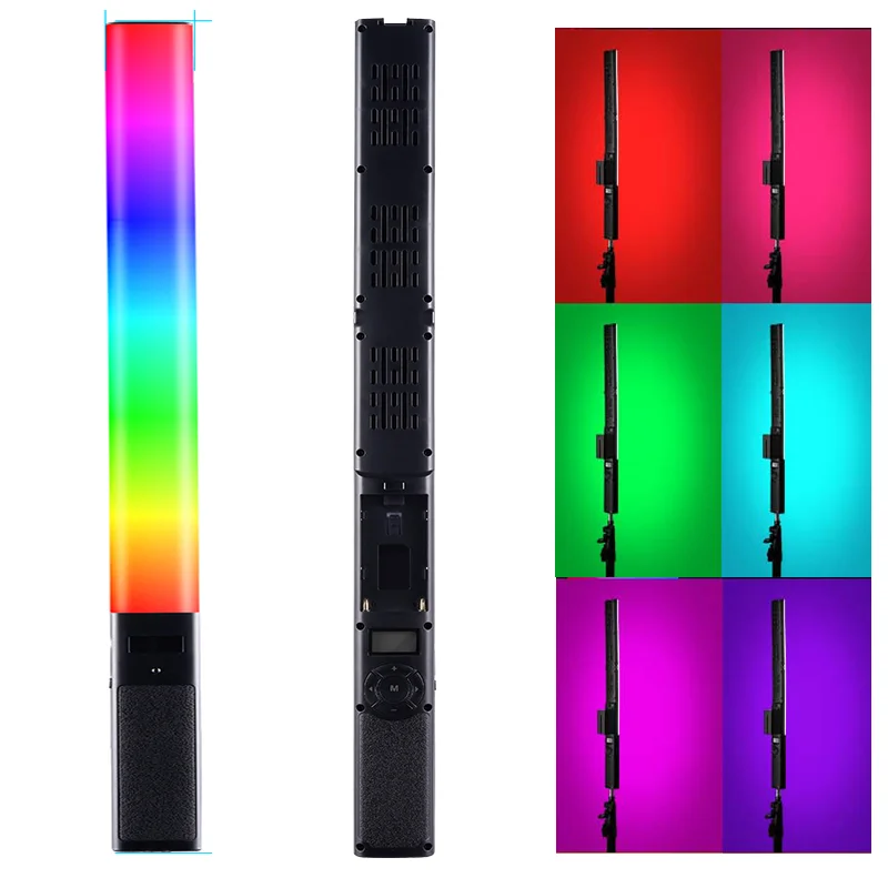 TOLIFO rgb led stick ST-20RGB handheld tube light for video studio photography led light wand