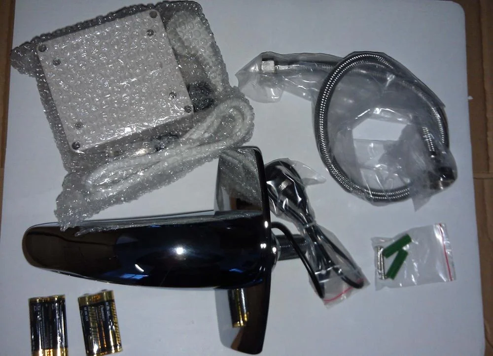 gold upc cheap instant pull down lead free hot water mixer kitchen brass faucet for basin wholesale price