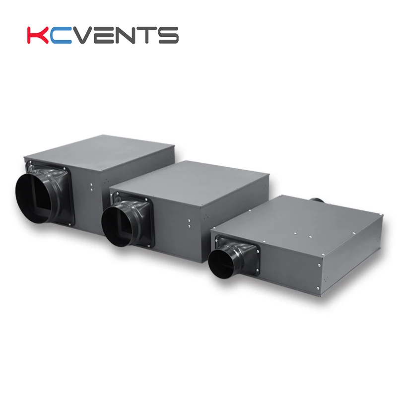 
KCvents Slim Silent In-Line Exhaust Fan with Copper Steel Motor Long-distance pressurization China Building Parts 