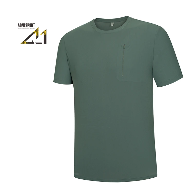 Модная Спортивная футболка в стиле хип-хоп Уличная мужская Повседневная 2024 летняя черная цвета хаки с коротким рукавом Футболка большого размера