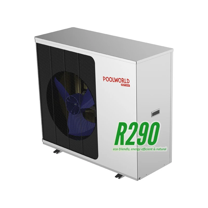 POOLWORLD инверторный тепловой насос R290 пропановый воздушный 16 кВт для домашнего отопления
