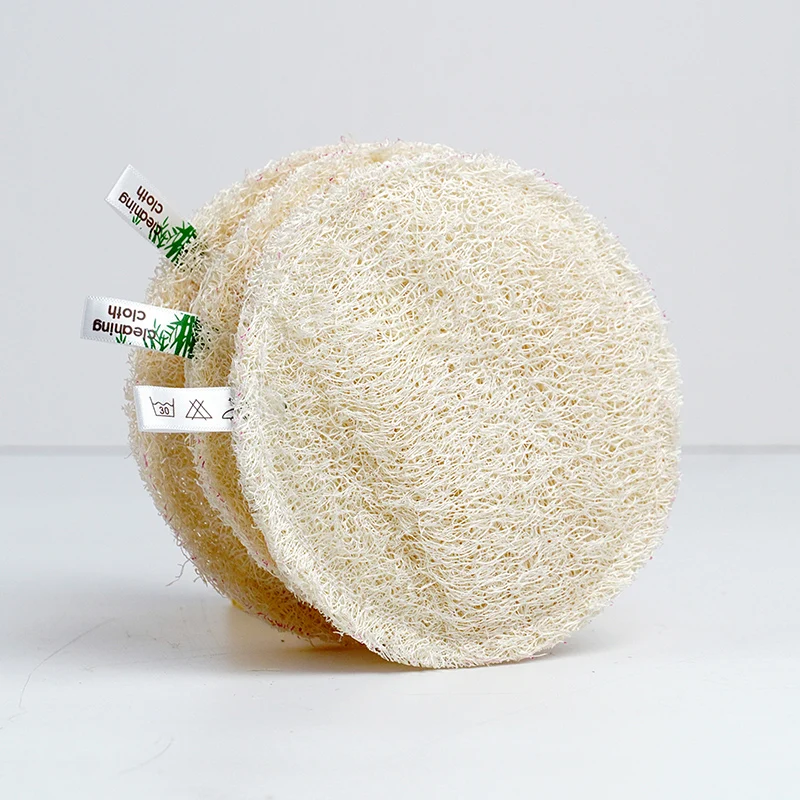 Оптовая продажа губка для мытья посуды натуральная чистая loofa lofa 100%