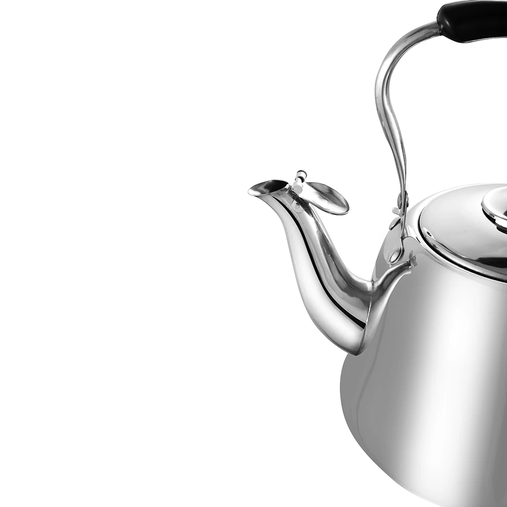 Stove Top Kettle Whistling Tea Water Teapot With Strainer For Indoor And