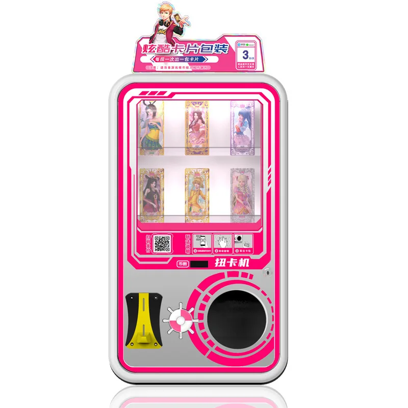 Уникальная оптовая продажа стикер тату торговый автомат карта твист Gachapon игровой розовая игрушка Gacha капсула Gashapon