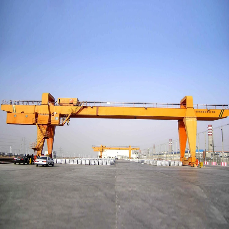 container gantry crane 50t l type gantry crane with hoist