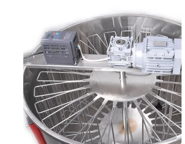 24 frames electric honey extractor machine use for beekeeping in USA market