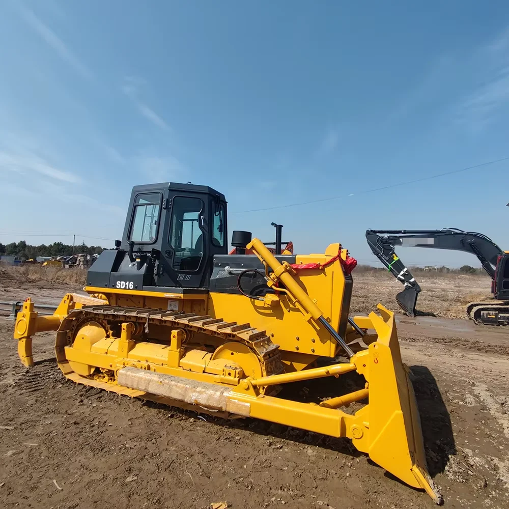 Factory Price SHANTUI SD16 160hp dozer 160hp crawler Bulldozer SD16 Shantui Mini Bulldozer