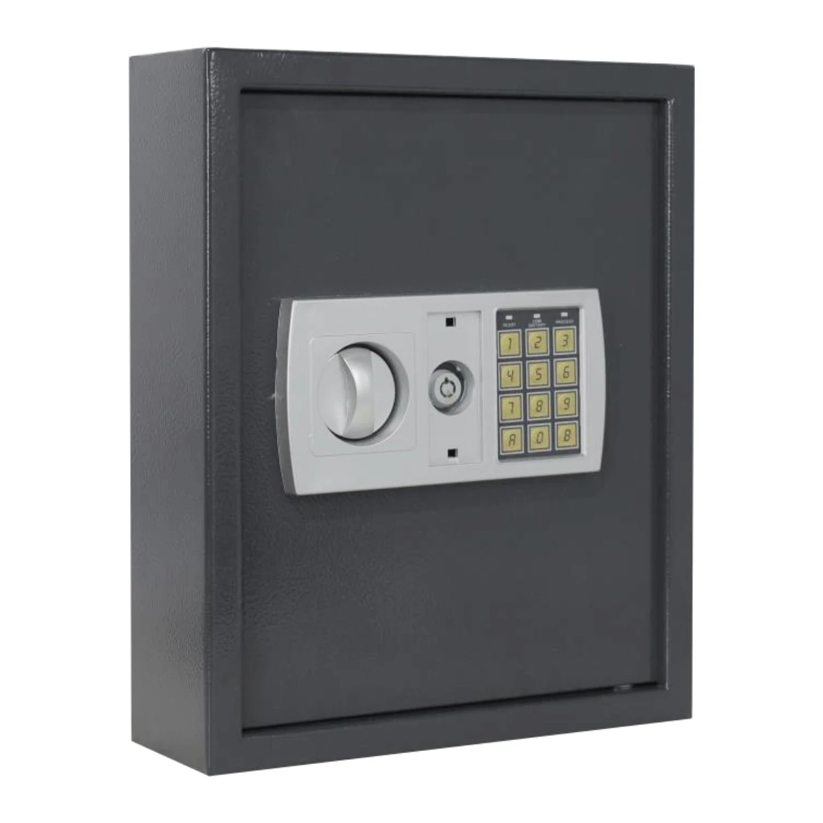 security metal safety holder wall mount mounted electric digital password code lock storage key box for 48 keys