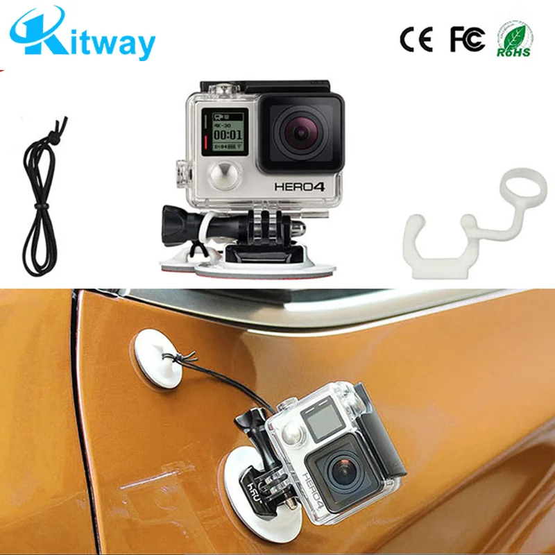 Комплект крепления для серфинга: крепление для серфинга + тросы для камеры + ремни + резиновая заглушка для спортивной экшн-камеры GoPros GP105