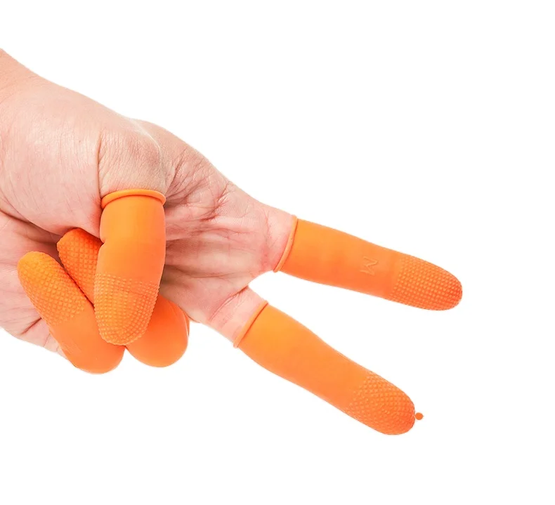 Одноразовые антистатические напальчиковые кроватки из натурального каучука