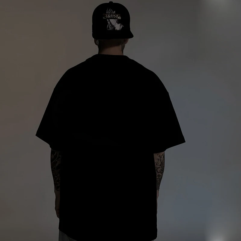 High Street anniversary limited edition monogram Reflective short sleeve t-shirt with embossed rubber