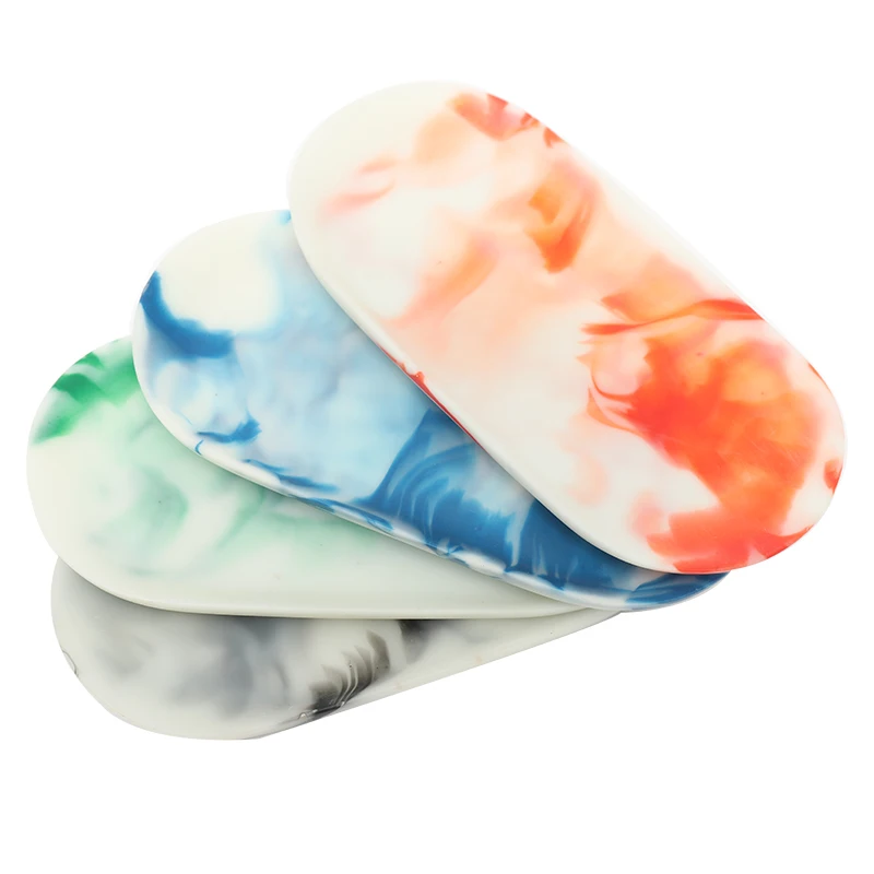 Wholesale Custom Marble Portable Stock resin multi-function cigarettes smoking rolling tray