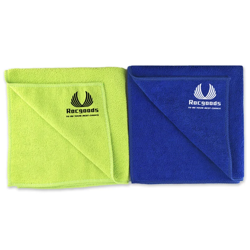 promotion set of 50 towel rag car polishing microfiber towel car quick-dry double layer car seat towel warp knitting