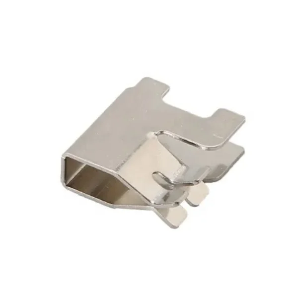 Custom Stamping Leaf Spring Steel Metal Contact smd pcb Terminal Battery Clip Steel Spring