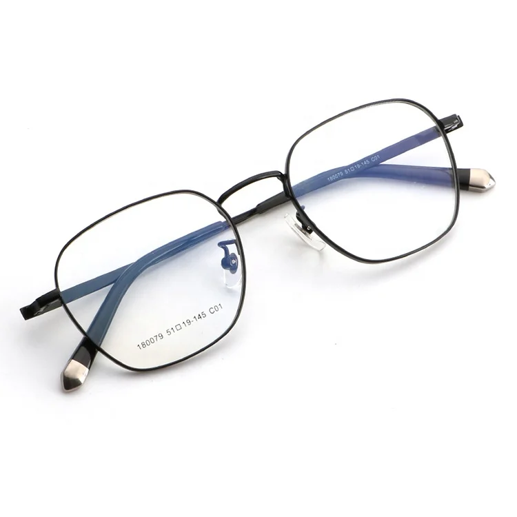 Aochi Shenzhen Manufacturer Alloy Optical Glasses Irregular Optic Frame