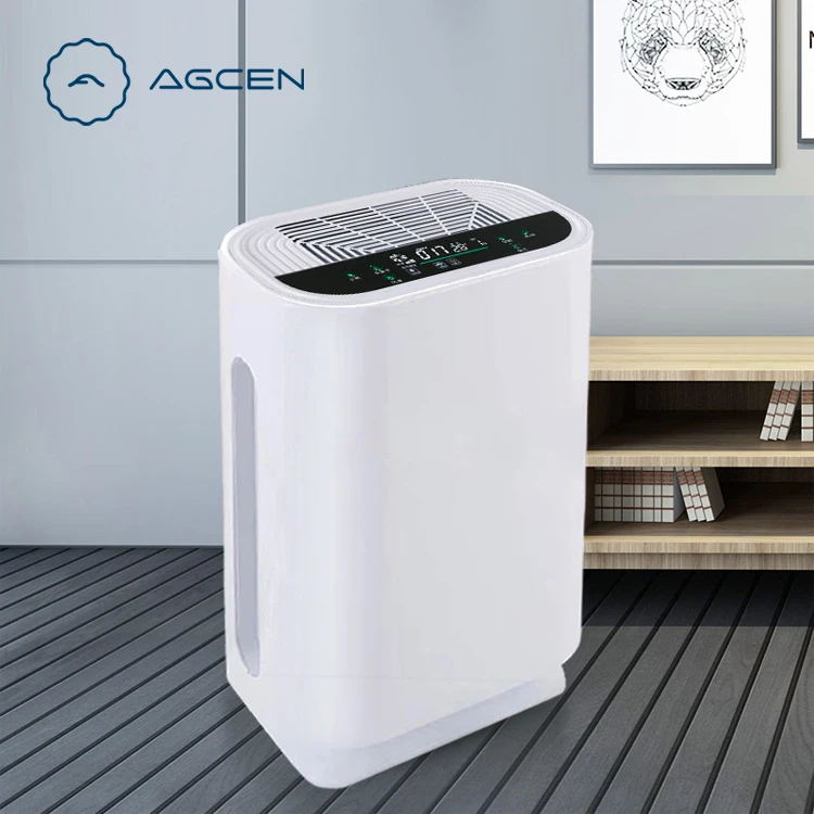 
Agcen 2019 Hot sale Hotel Room use air freshener True Hepa activated carbon filter Home Air Purifier with CE 