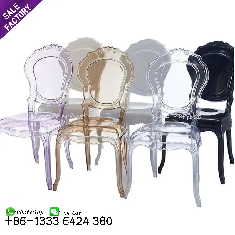 Новый продукт прозрачные акриловые стулья Chiavari