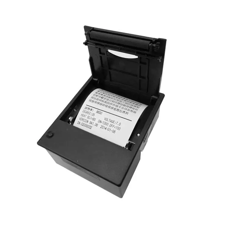 Caysn Wholesale Thermal receipt Printer embedded 2Inch Bluetooth Panel Mounting  Printer