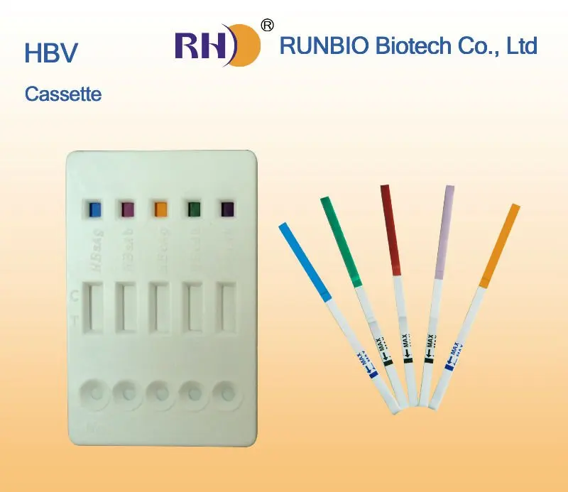 Runbio one step Hepatitis B virus test kit HBV Test with wholesale price