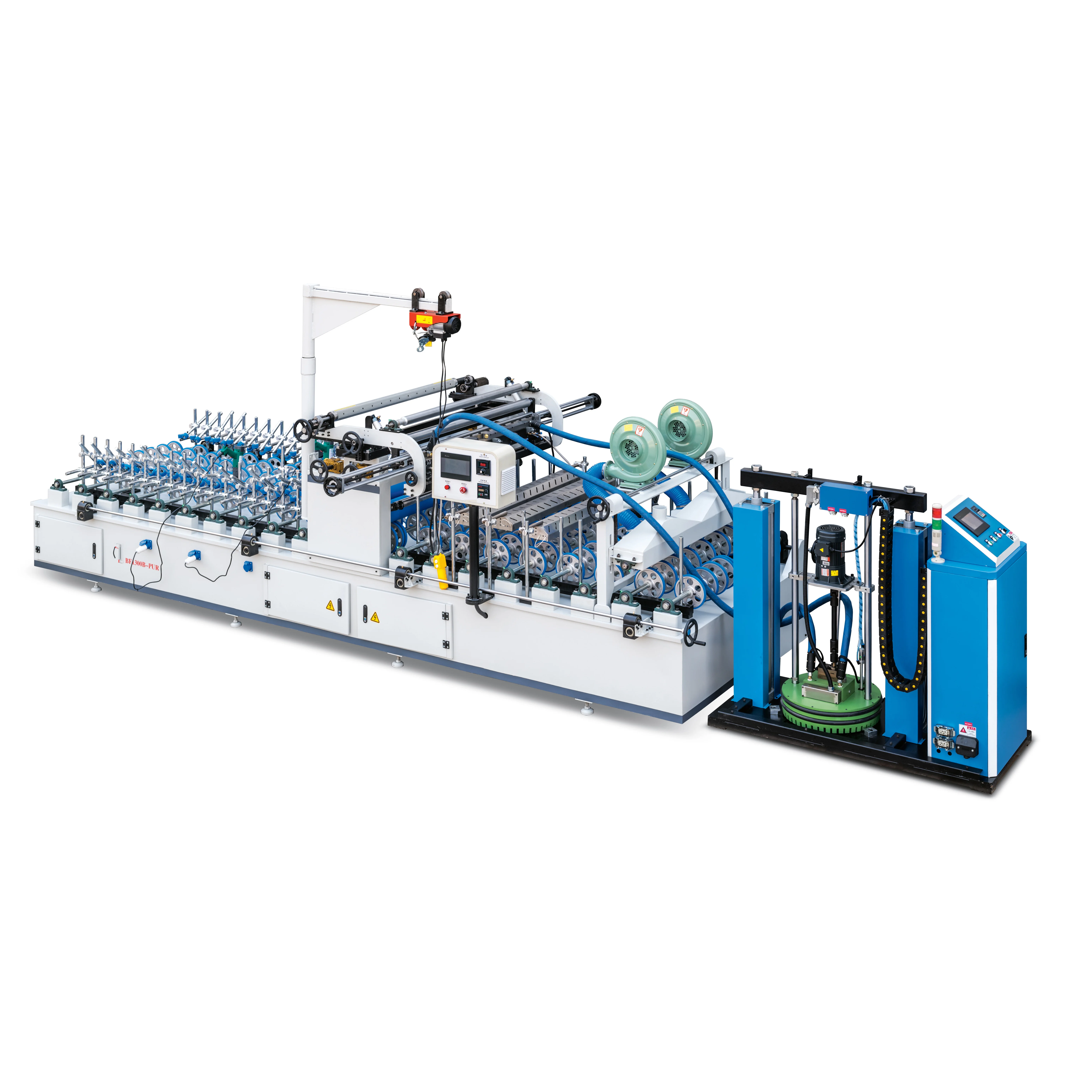 650mm PUR Hot Glue Smart Wrap Machine Cover PVC Paper Film Wrapping Machines