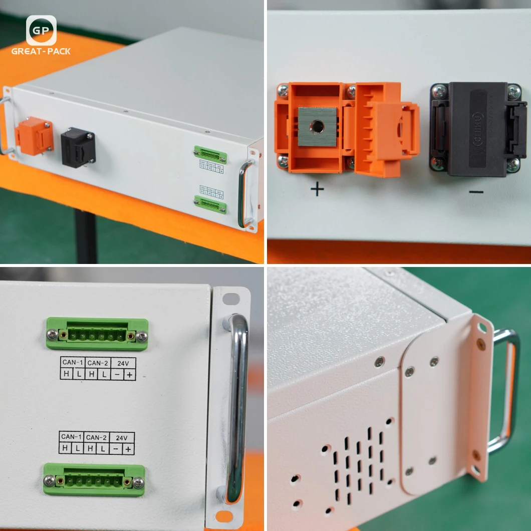 New Deep Cycle Grade A Rack Mounted HV Big Inverter Solar Battery Lithium 20Kw Solar LiFePO4 Battery 100Ah