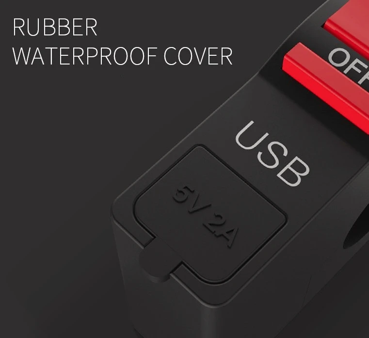 Универсальный переключатель включения/выключения мотоцикла с Usb 12 В 24 в светодиодное зарядное