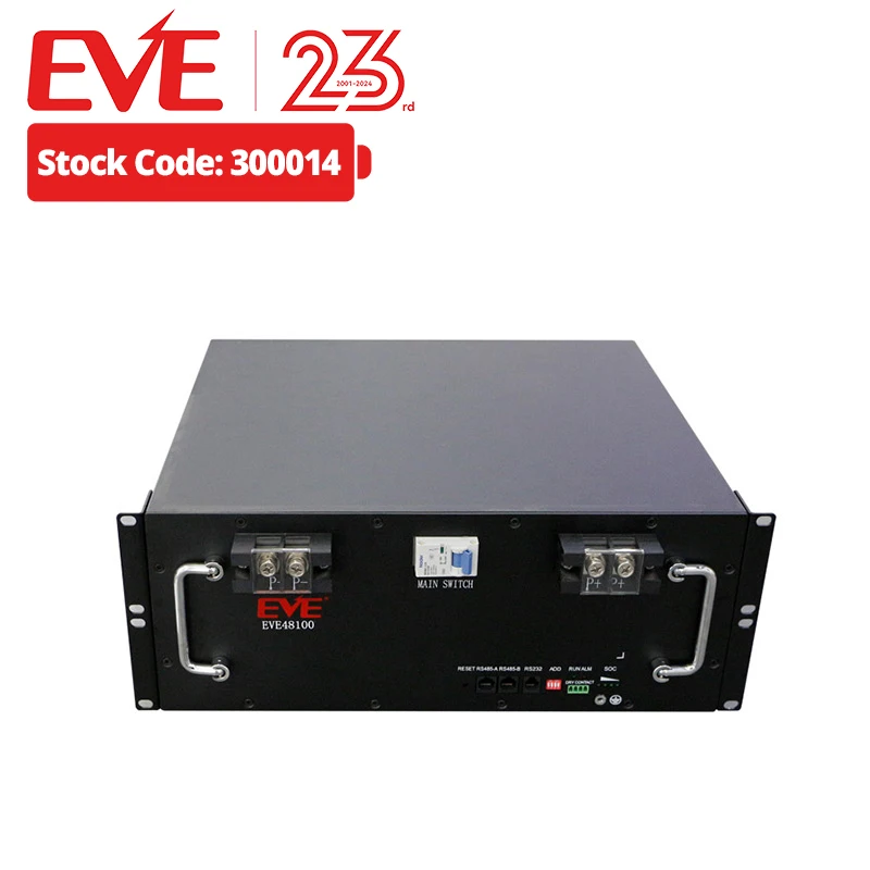EVE 48100 Lifepo4 аккумуляторная батарея 48 В литий-ионный аккумулятор для базовой станции связи